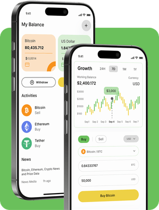 Interface de la plateforme de trading TrustenixAI avec données de marché en temps réel